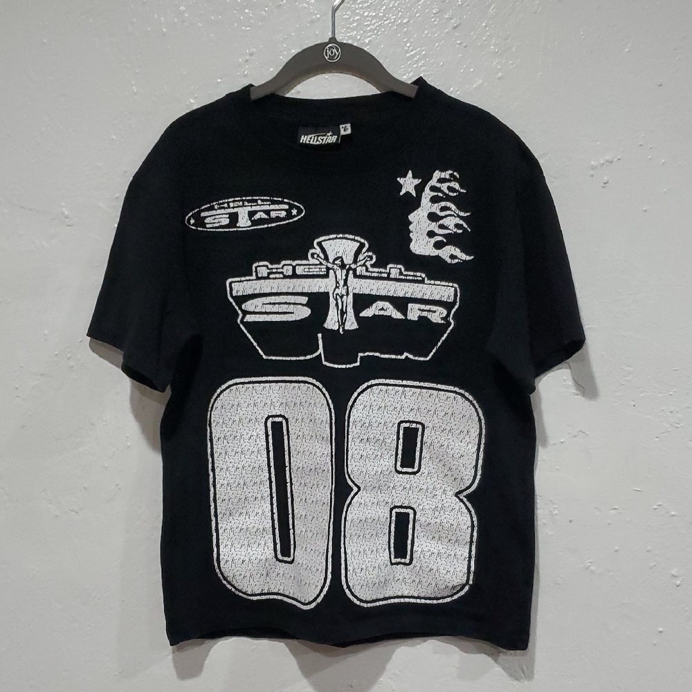 Hellstar Black Graphic '08 Path To Paradise Tee Size S
